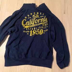 California Republic Blue and Gold Sweatshirt